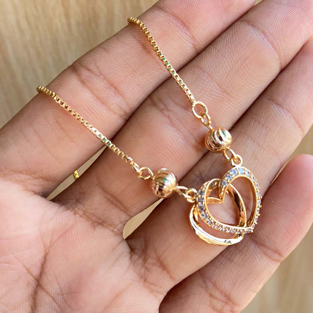 Double Heart Pendant