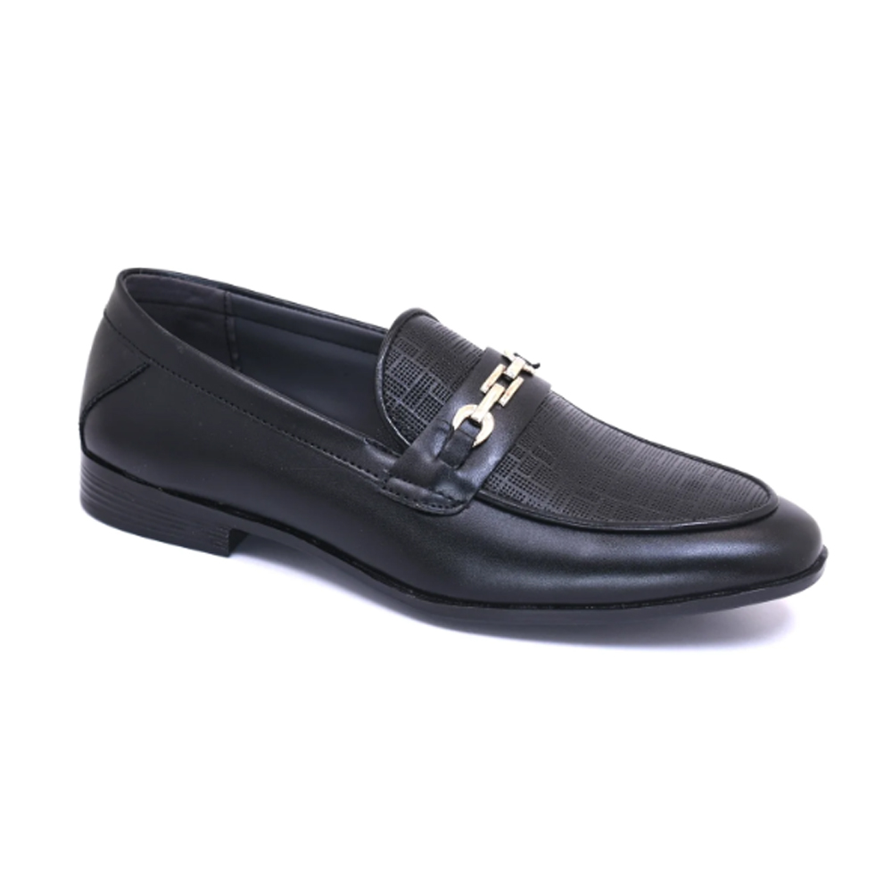 Classic Black Office Shoes for Men