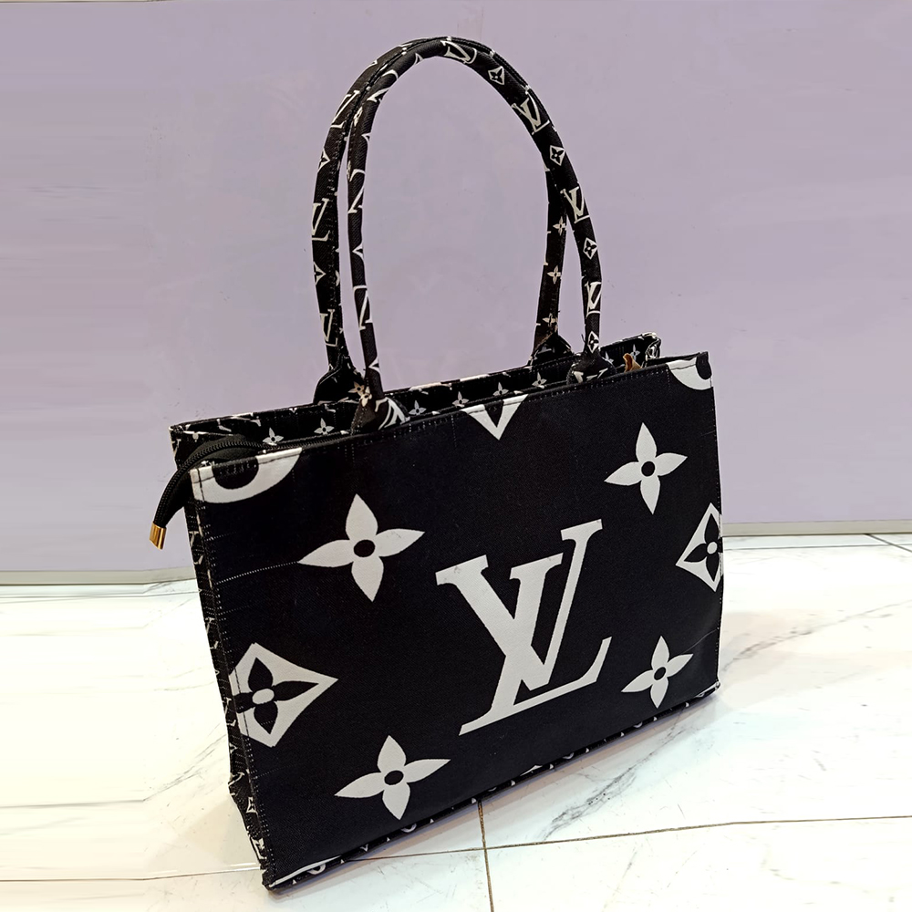 Black and White Tote Bag
