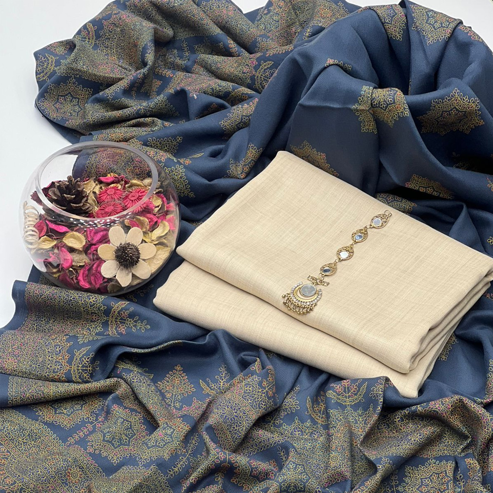 Pashmina Wool Kashmiri Suit - Image 5